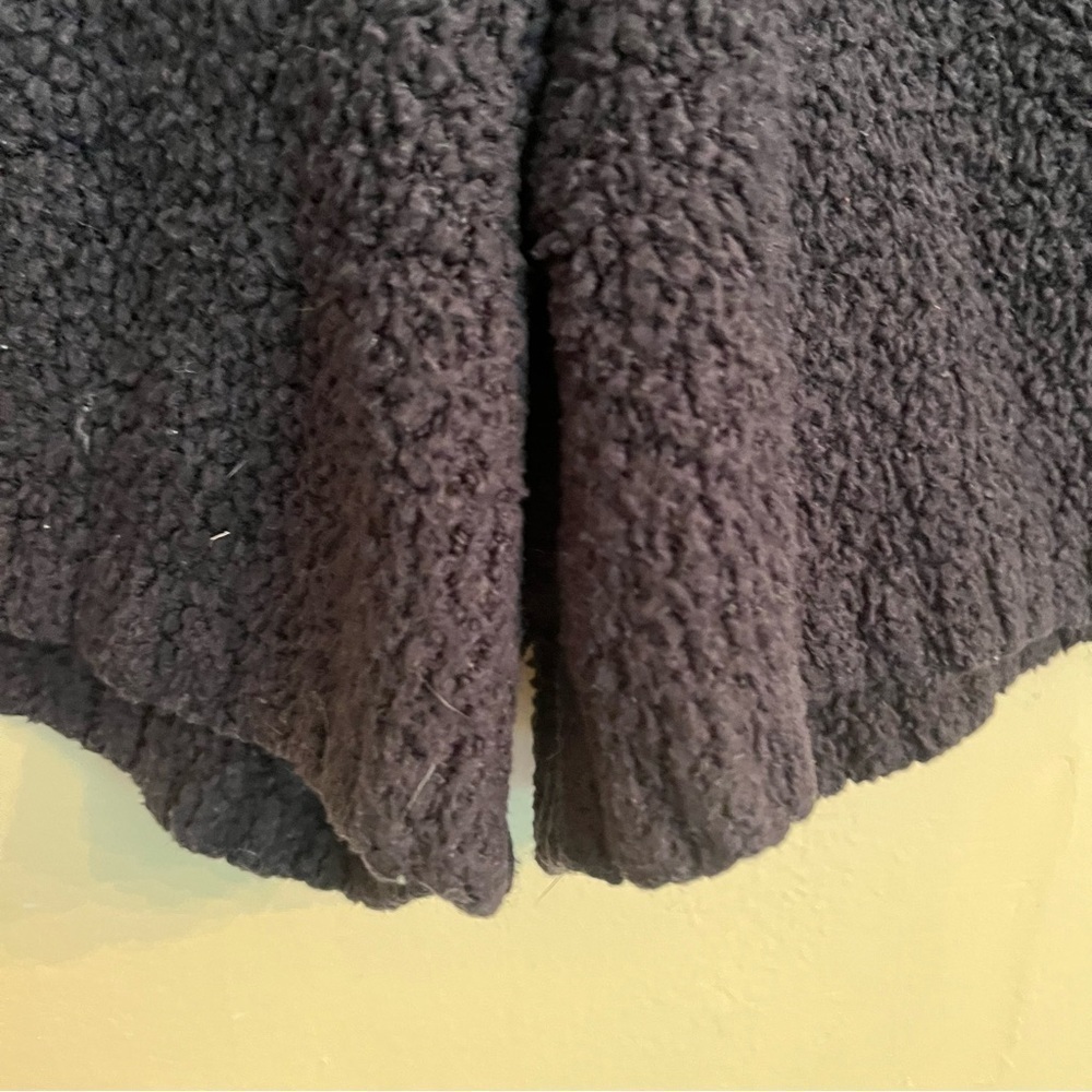 Skims Kim Kardashian Cozy Knit Shorts Black High Waist Size L XL - Picture 3 of 12